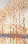 Claude Monet Peupliers an Bourd de l-Epte oil painting